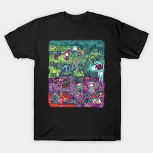 Video game level detailed RPG T-Shirt